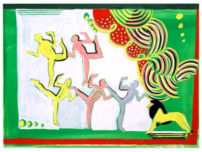 Deco Dancers II