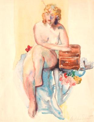 Seated Nude